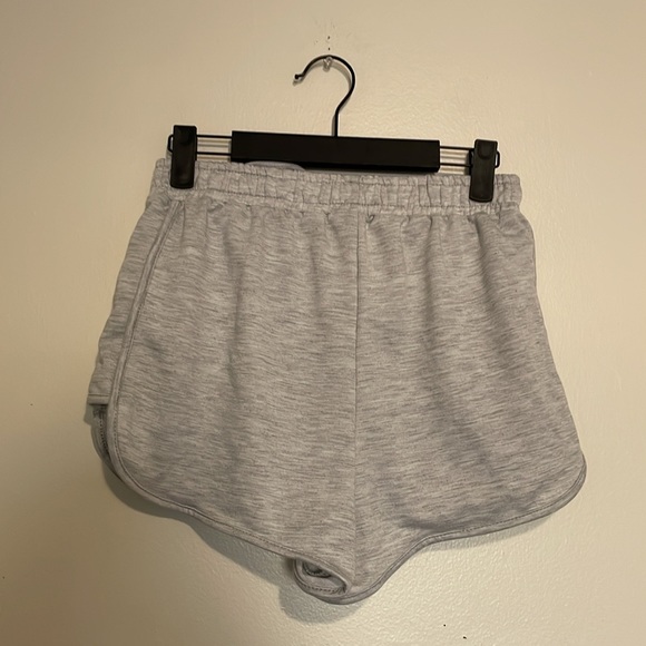 Grey High Rise Shorts - Picture 3 of 3